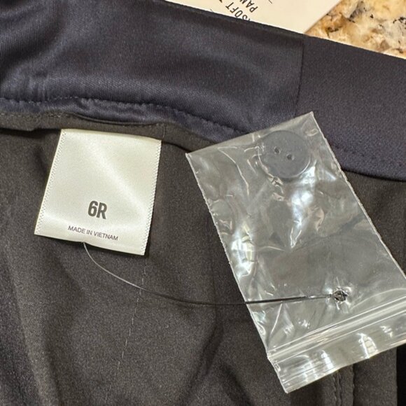 Express Navy Straight Boot Mid Rise Pants - Picture 7 of 7